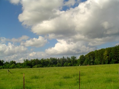 Blue Sky and Clouds Blue Sky and Clouds