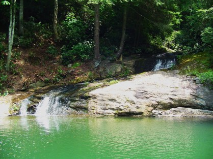 hurricane falls on lake glenville
