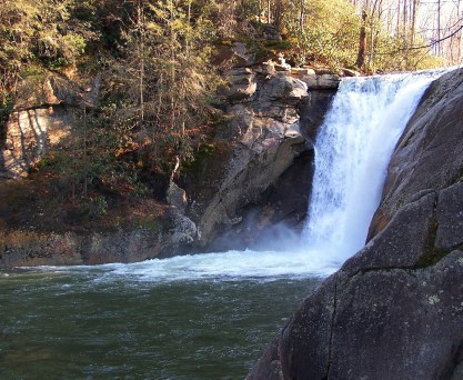 Evening at Elk Falls